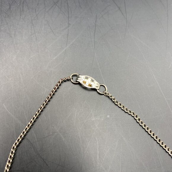 Large Heart Pendant Necklace Gold Tone Filigree Style Bold Vintage - Picture 5 of 9